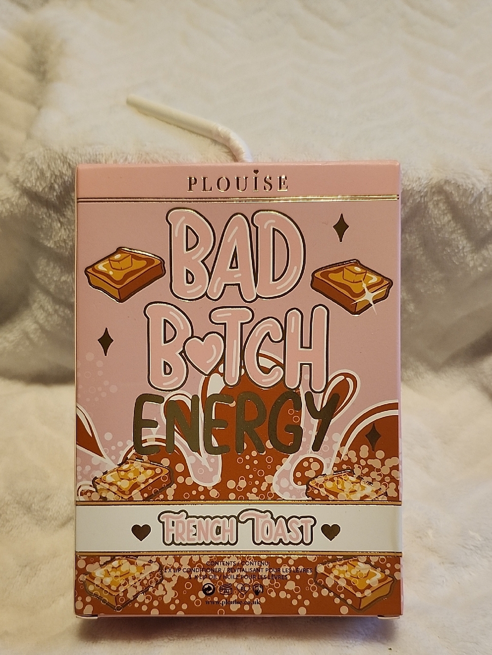 NWT  Plouise Bad B**** Energy  French Toast Lip Duo